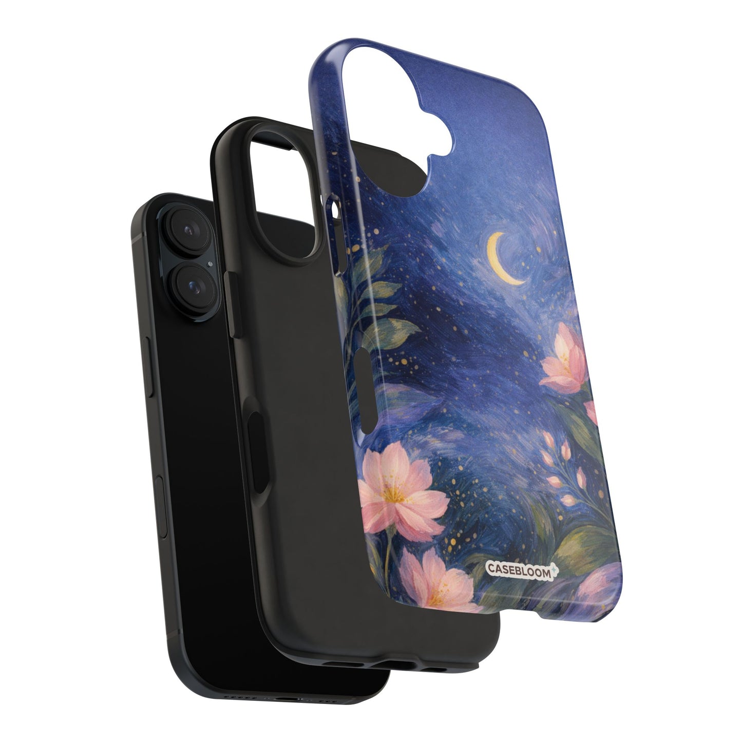 Moonlight Brushstroke - iPhone Case