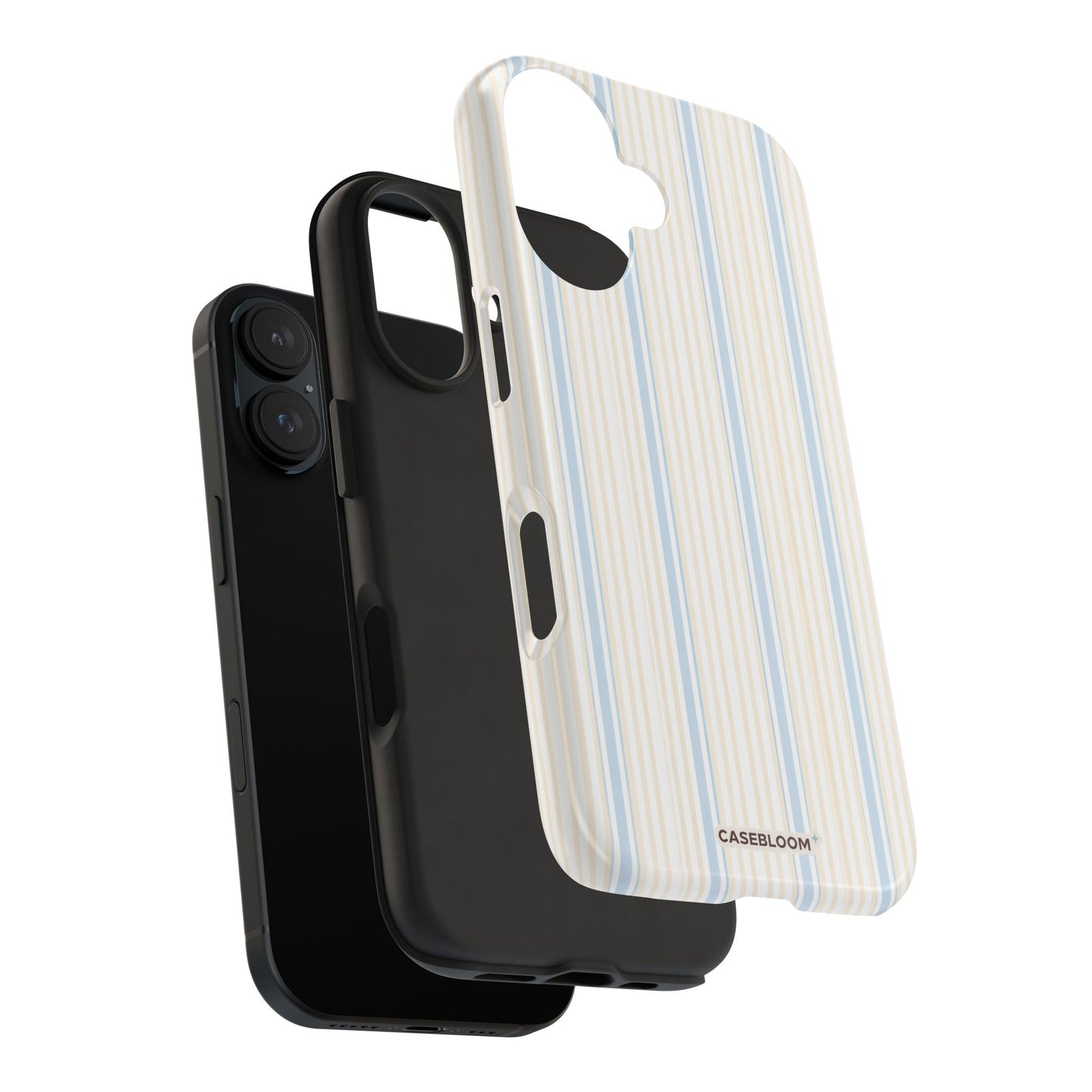 Sky Pinstripe - iPhone Case