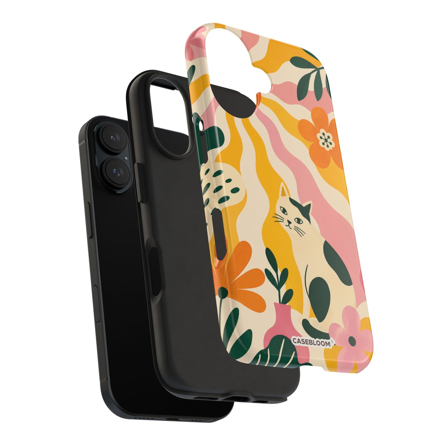 Garden Cat Pop - iPhone Case