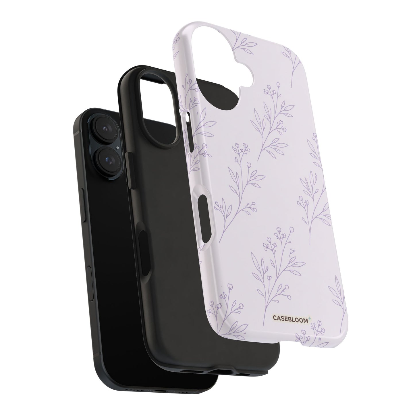 Lilac Sprig - iPhone Case