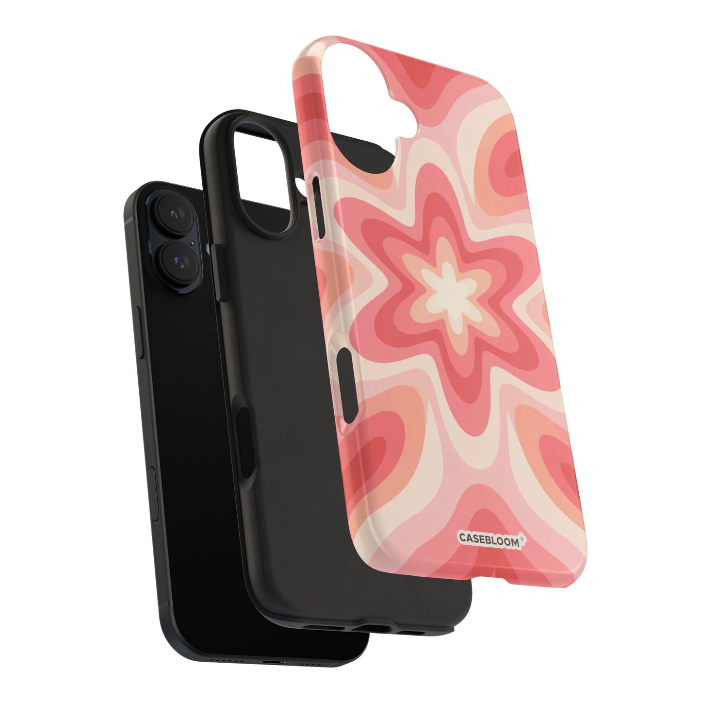Coral Starburst - iPhone Case