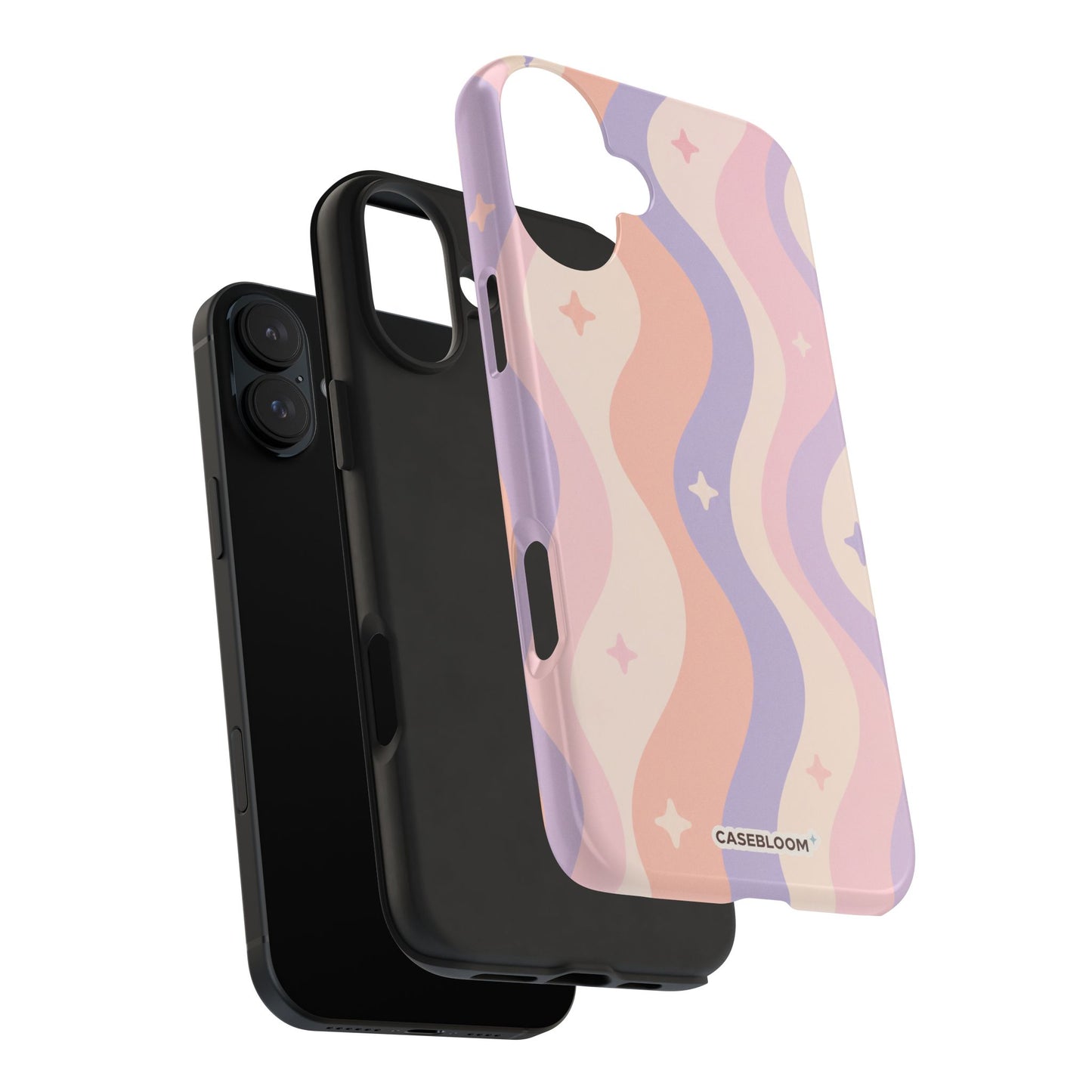Pastel Stars Flow - iPhone Case