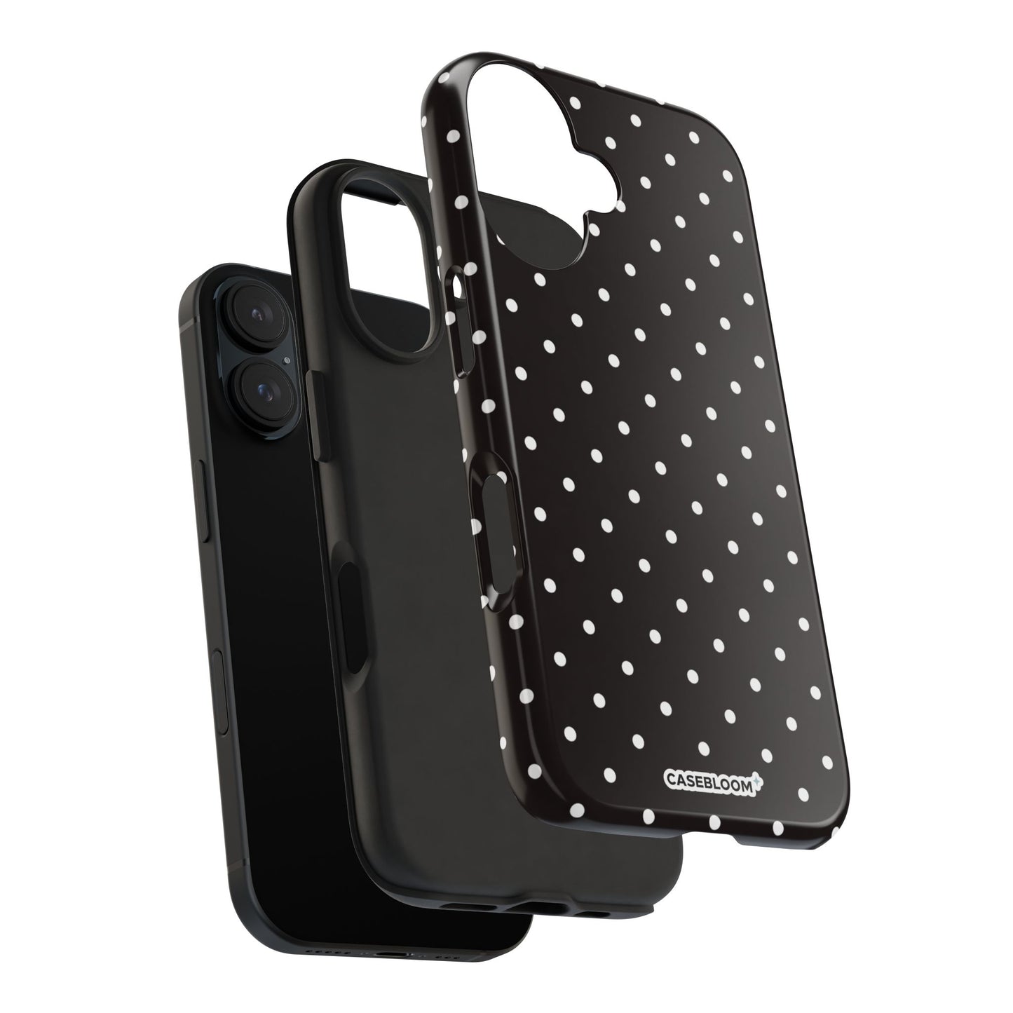 Dark Mini Dot - iPhone Case