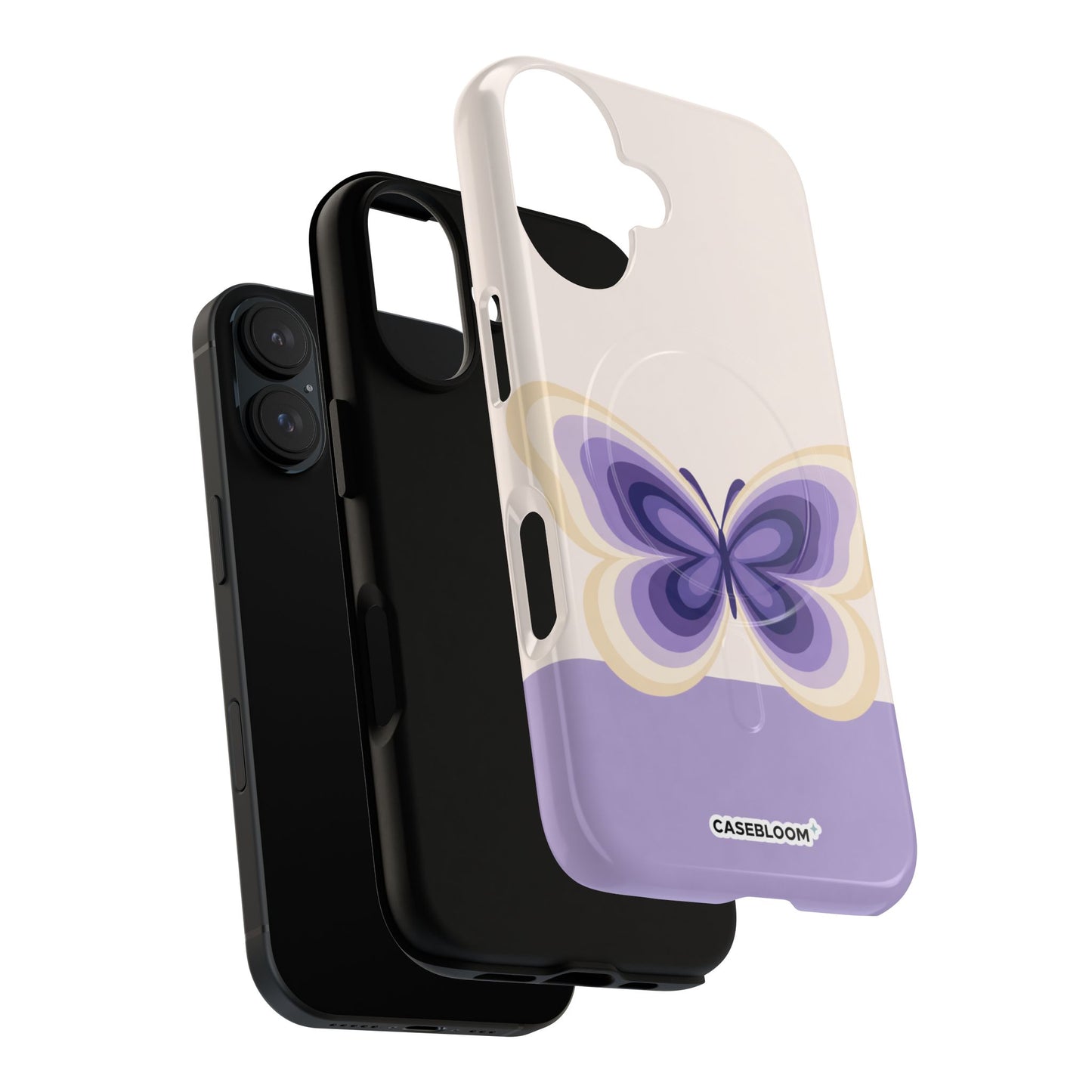 Butterfly Purple - iPhone Case