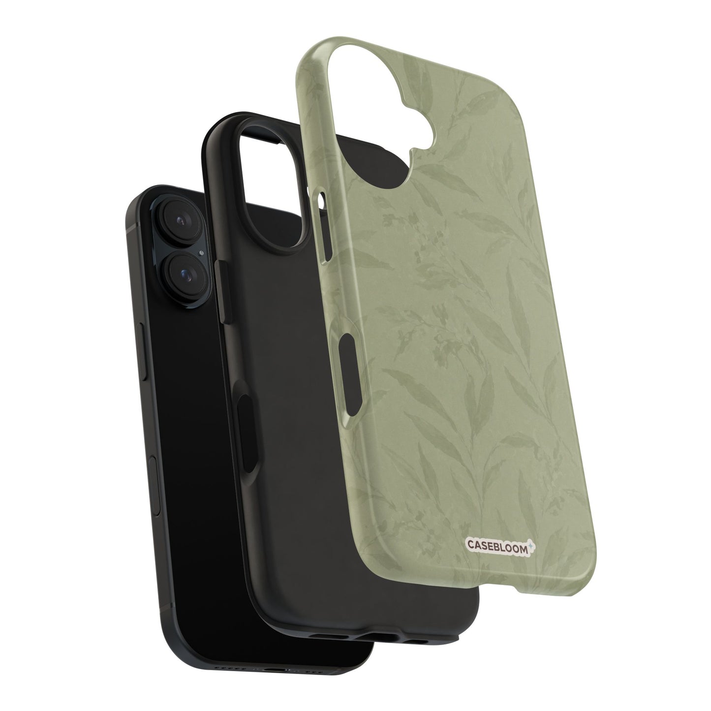 Olive Whisper - iPhone Case
