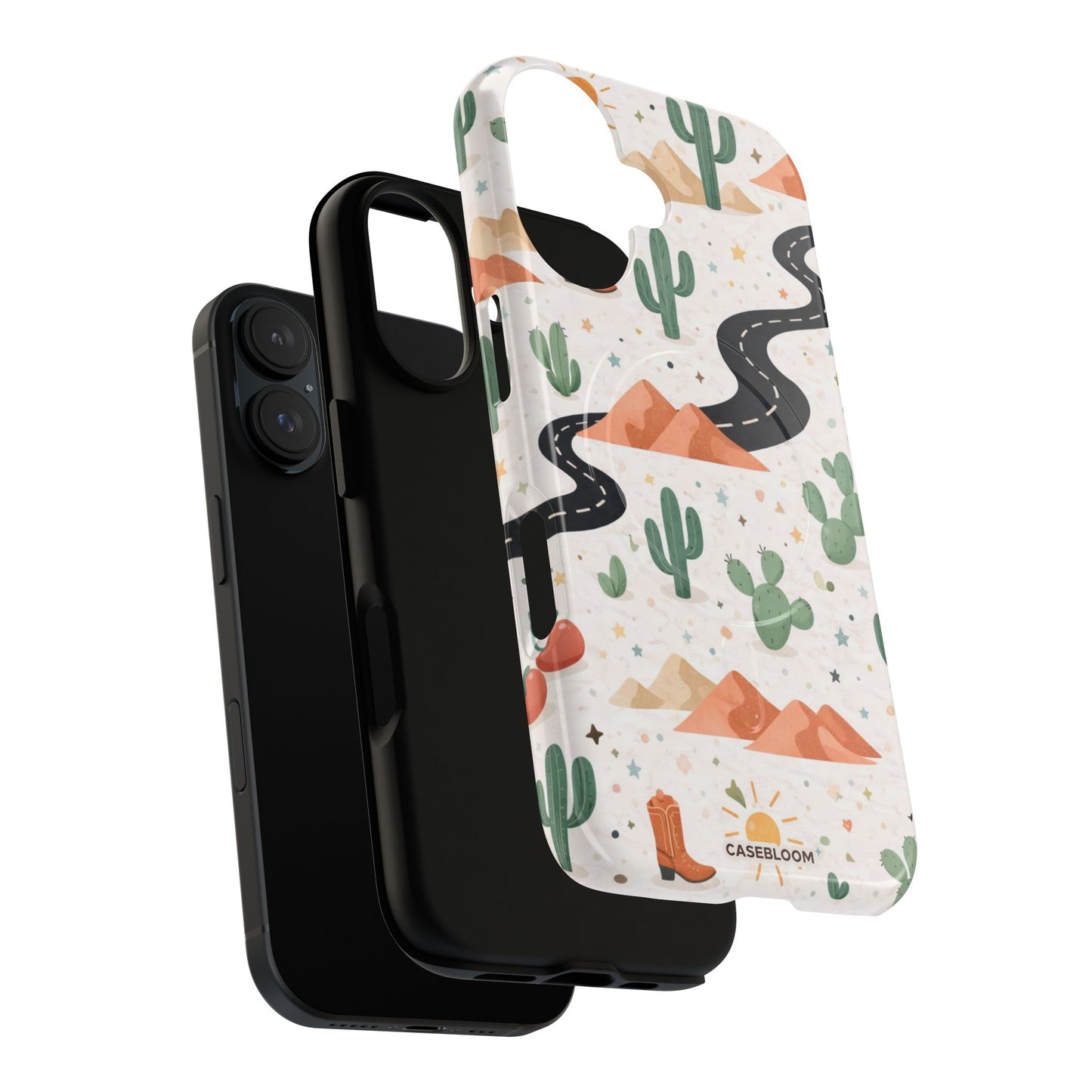 Desert Drift Road - iPhone Case