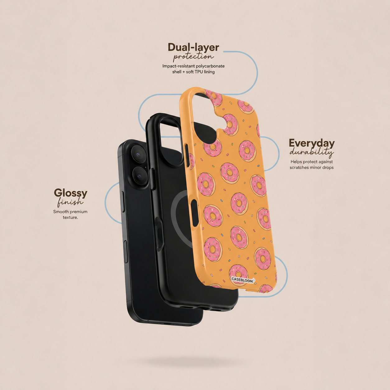 Donut Party - iPhone Case