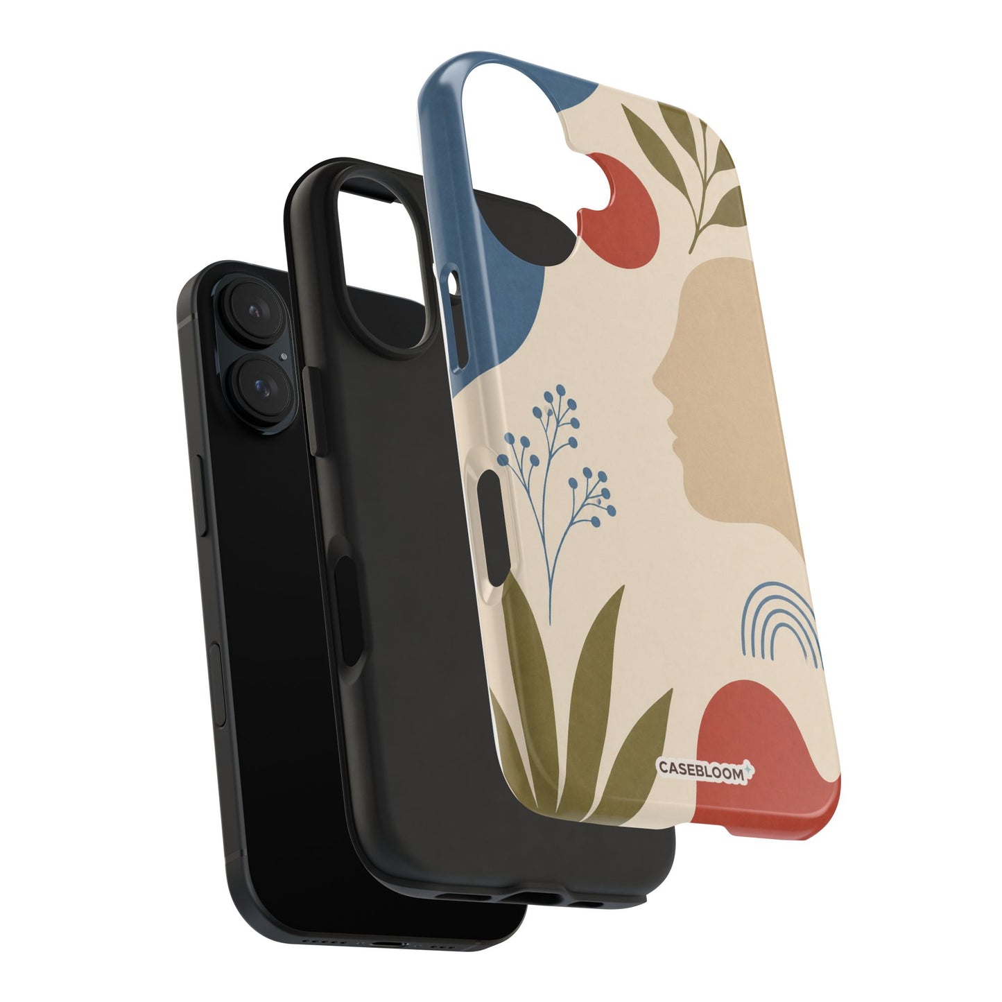 Abstract Terracotta - iPhone Case