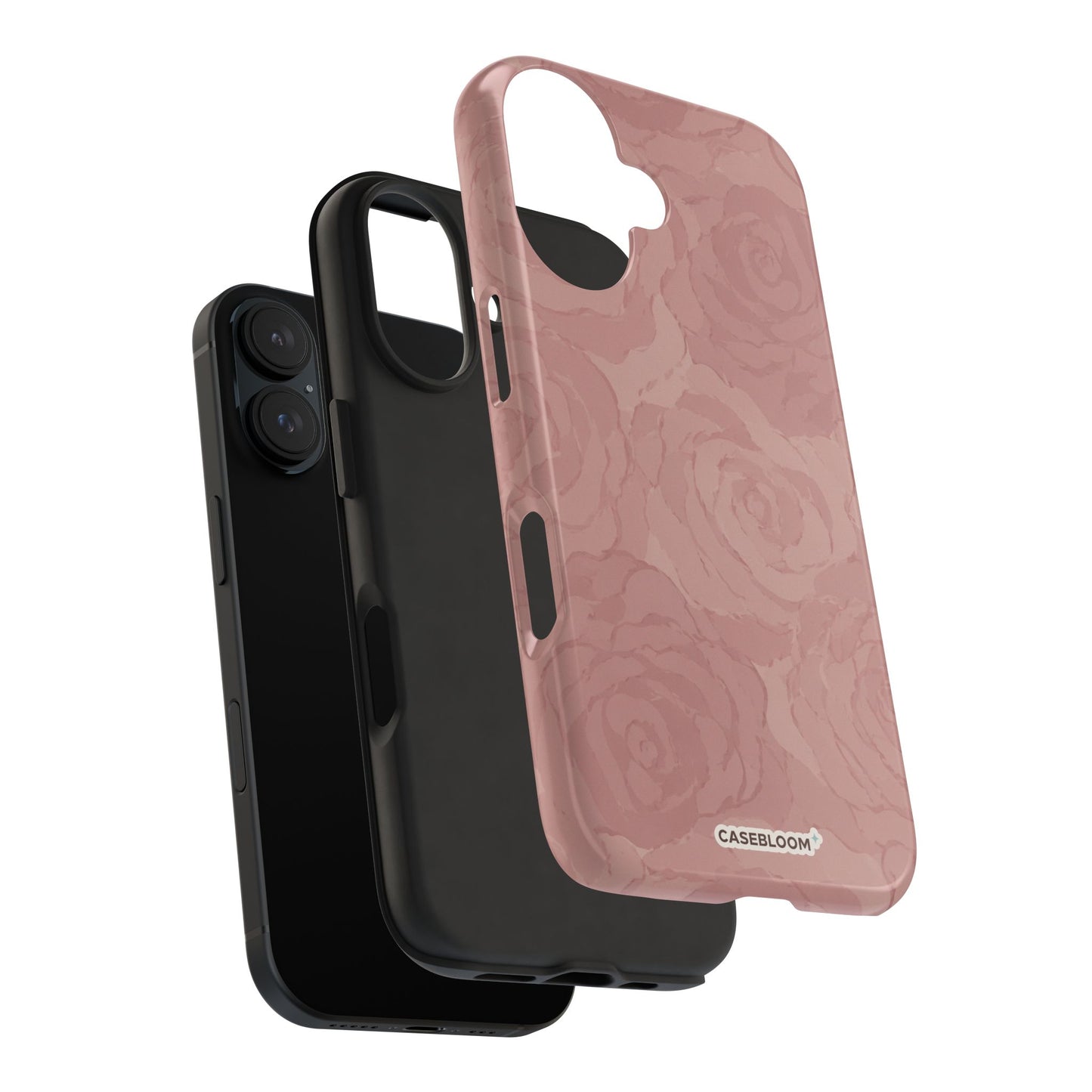 Blush Rosette - iPhone Case