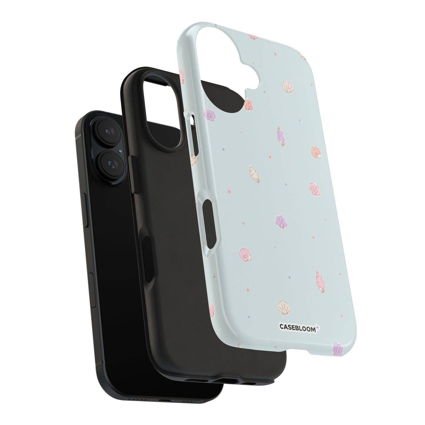 Seafoam Shells - iPhone Case