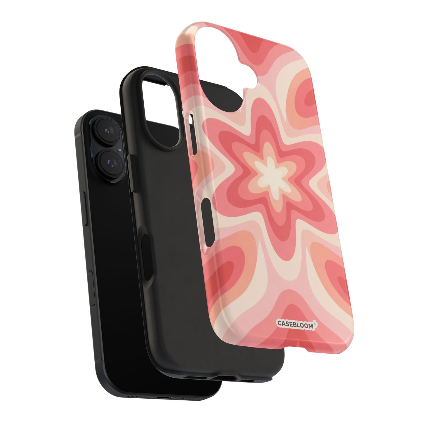 Coral Starburst - iPhone Case