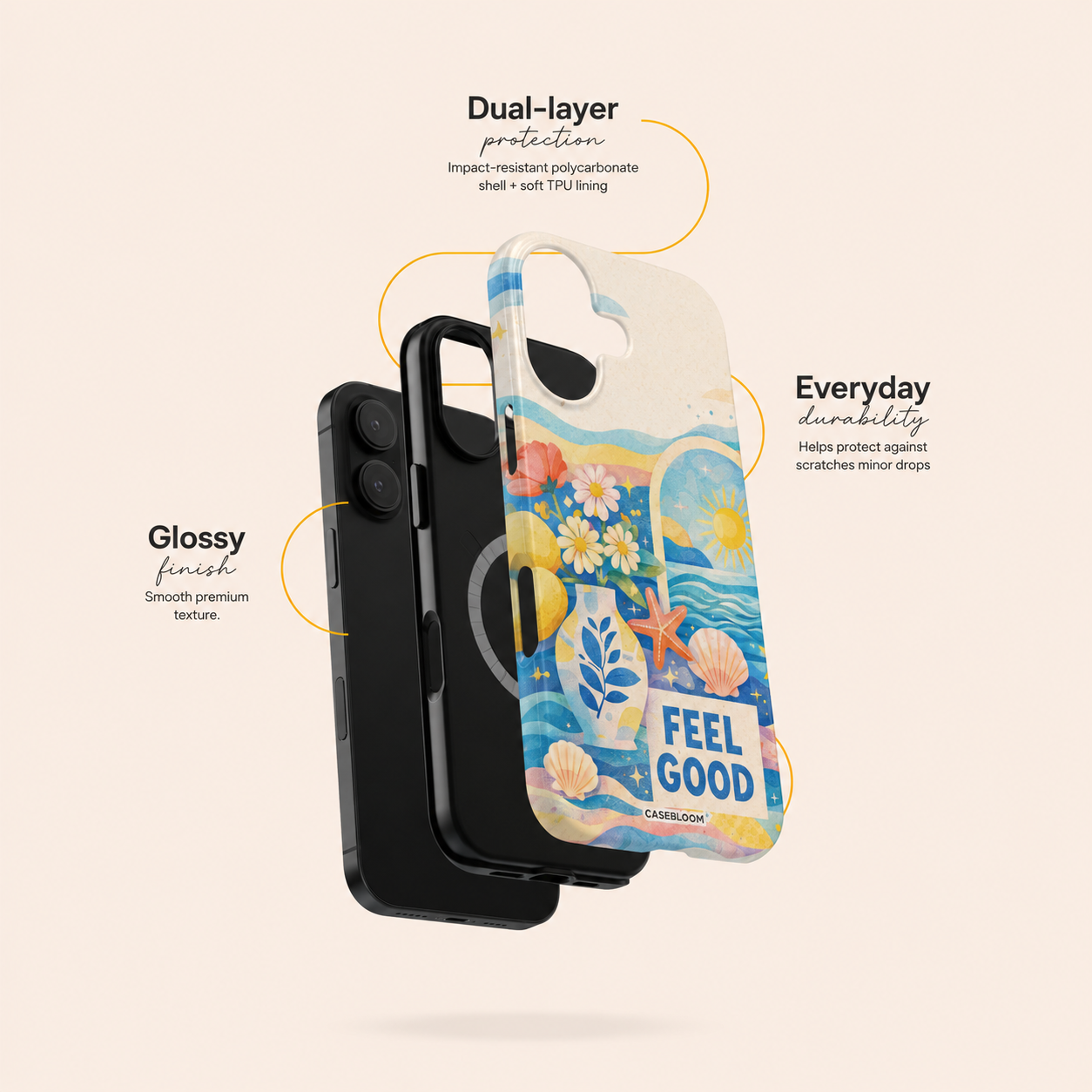 Feel Good Coast - iPhone Case