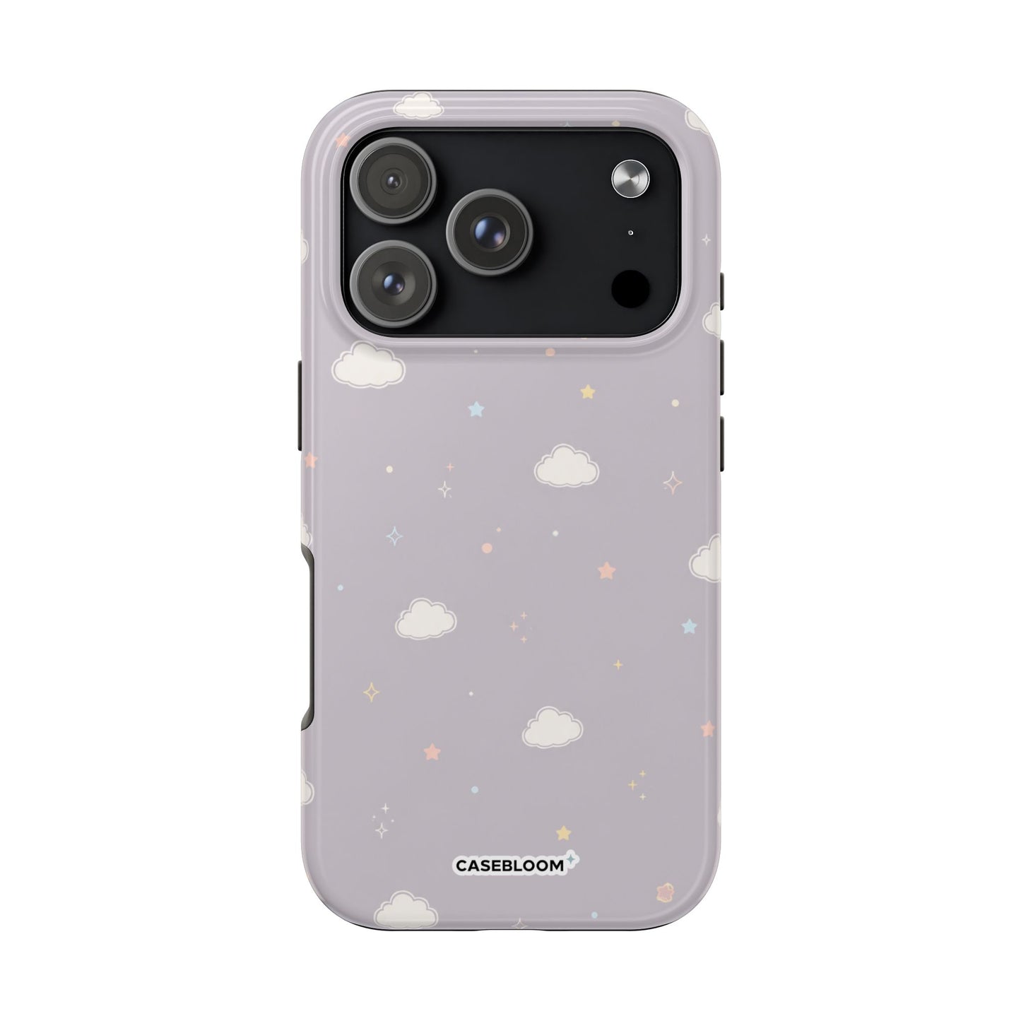 Cloudy Pastel Lilac - iPhone Case