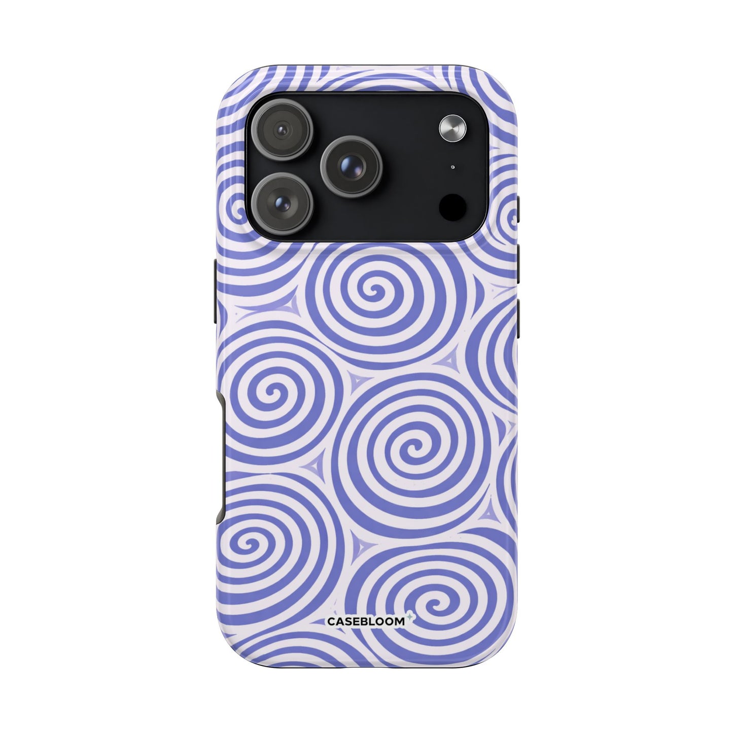 Lavender Spiral - iPhone Case