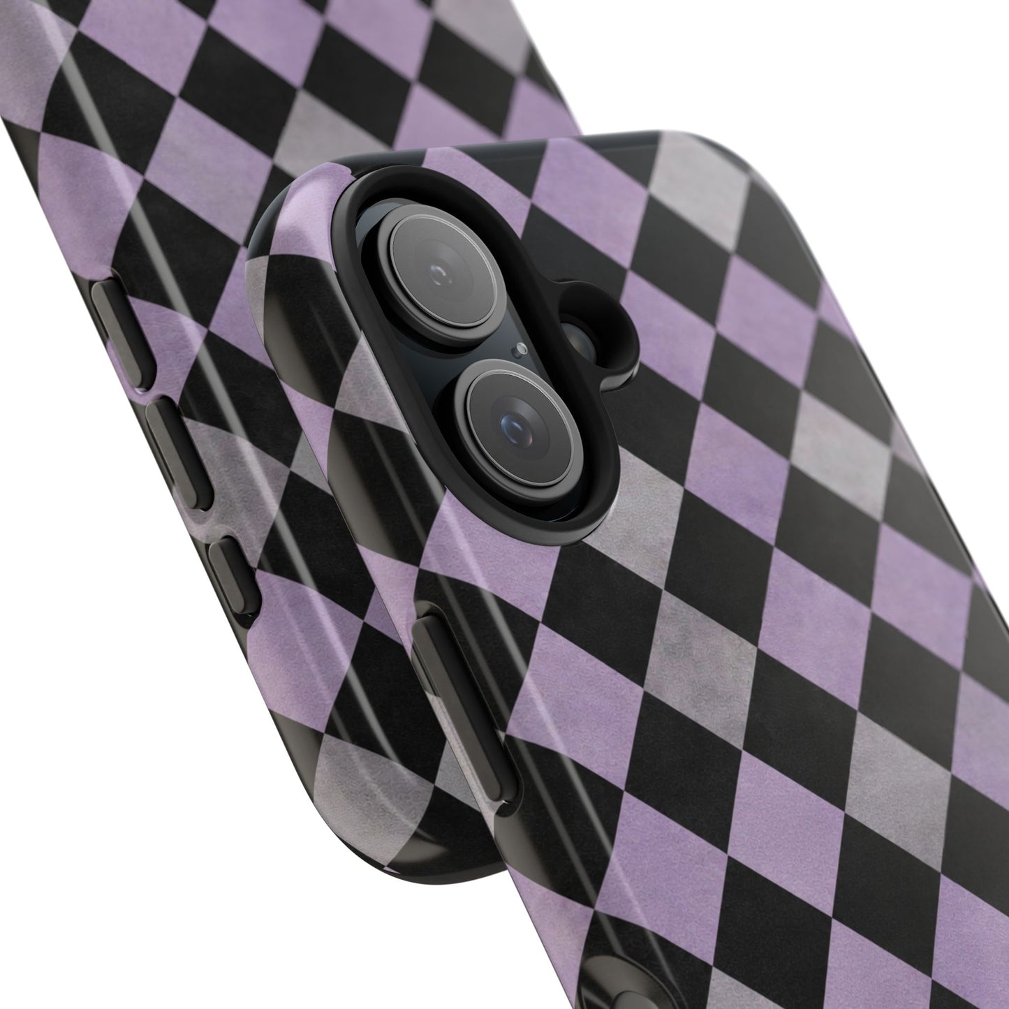 Lilac Argyle - iPhone Case