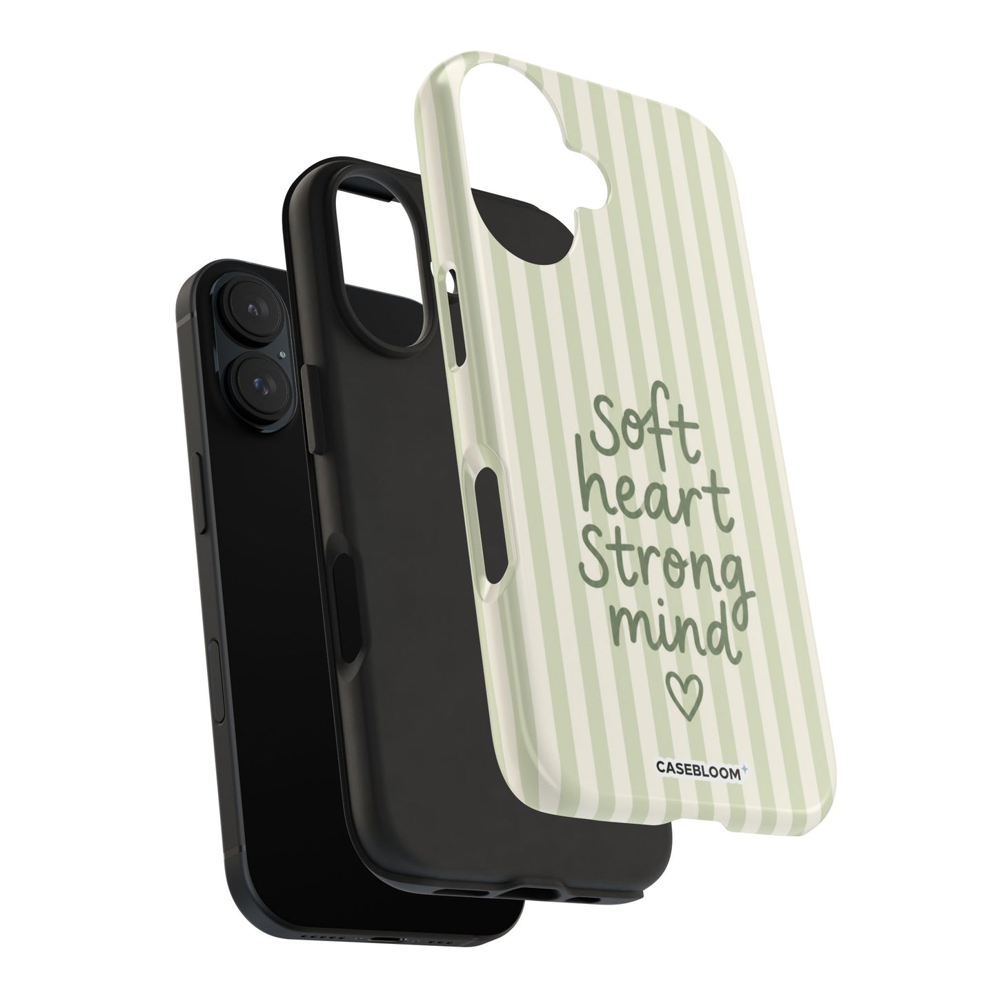 Soft Heart Lavender - iPhone Case