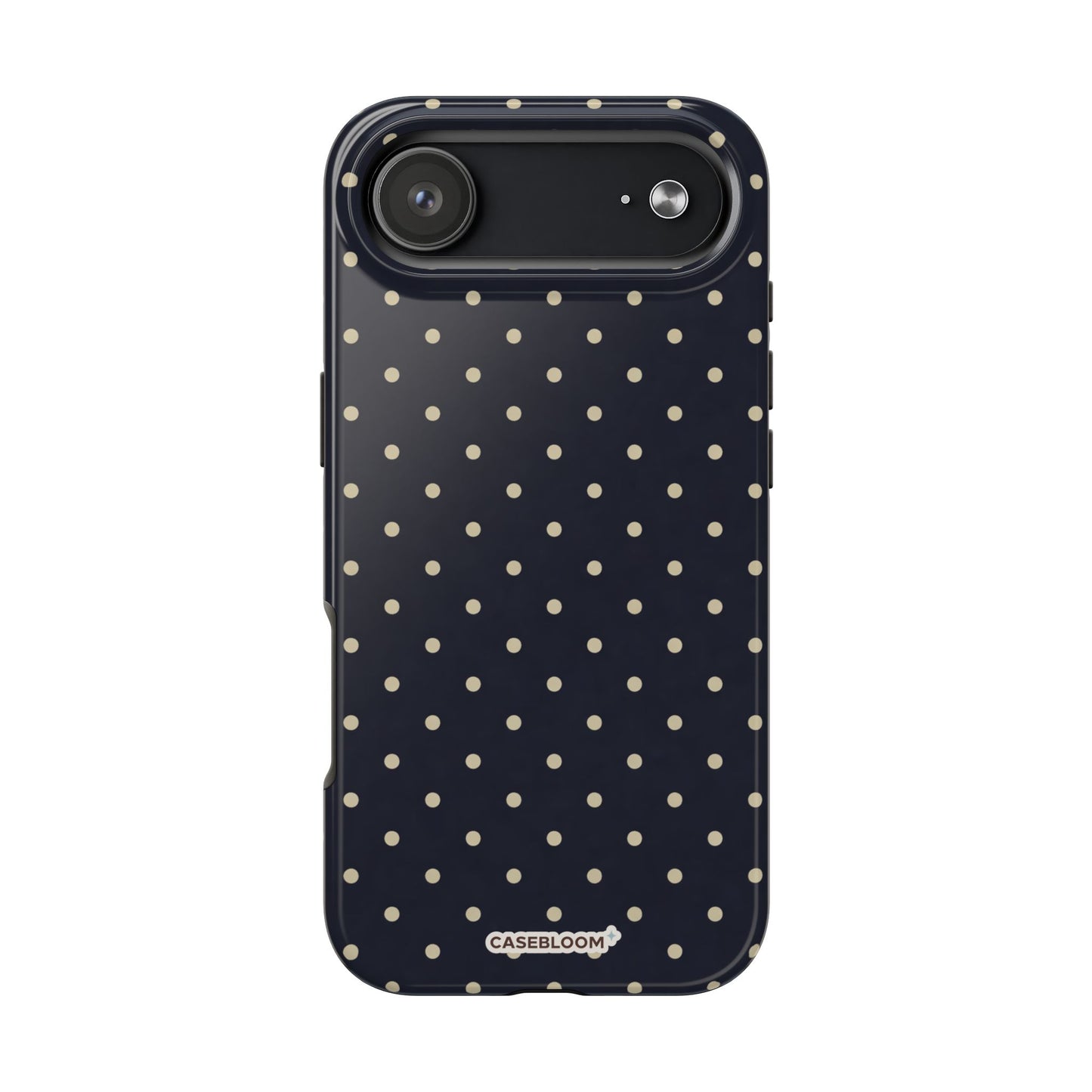 Midnight Blue Mini Dot - iPhone Case