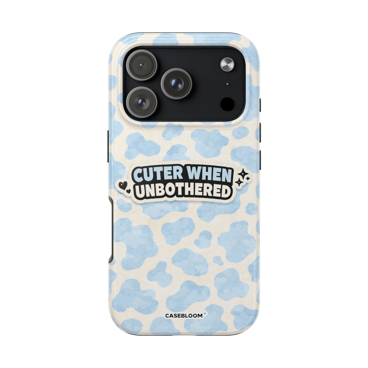Unbothered Cutie - iPhone Case