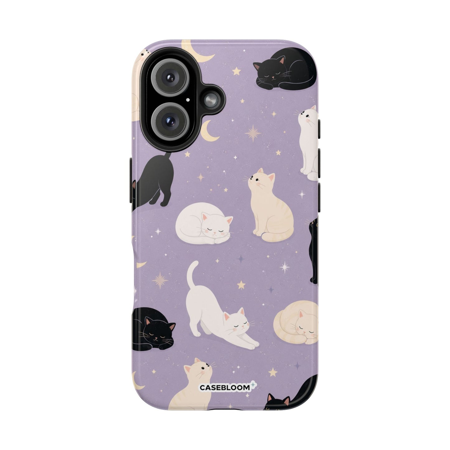 Moonlit Cats - iPhone Case