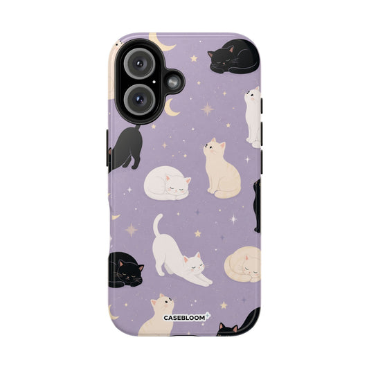 Moonlit Cats - iPhone Case
