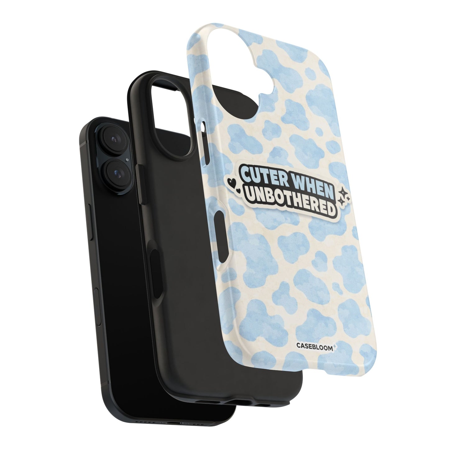 Unbothered Cutie - iPhone Case