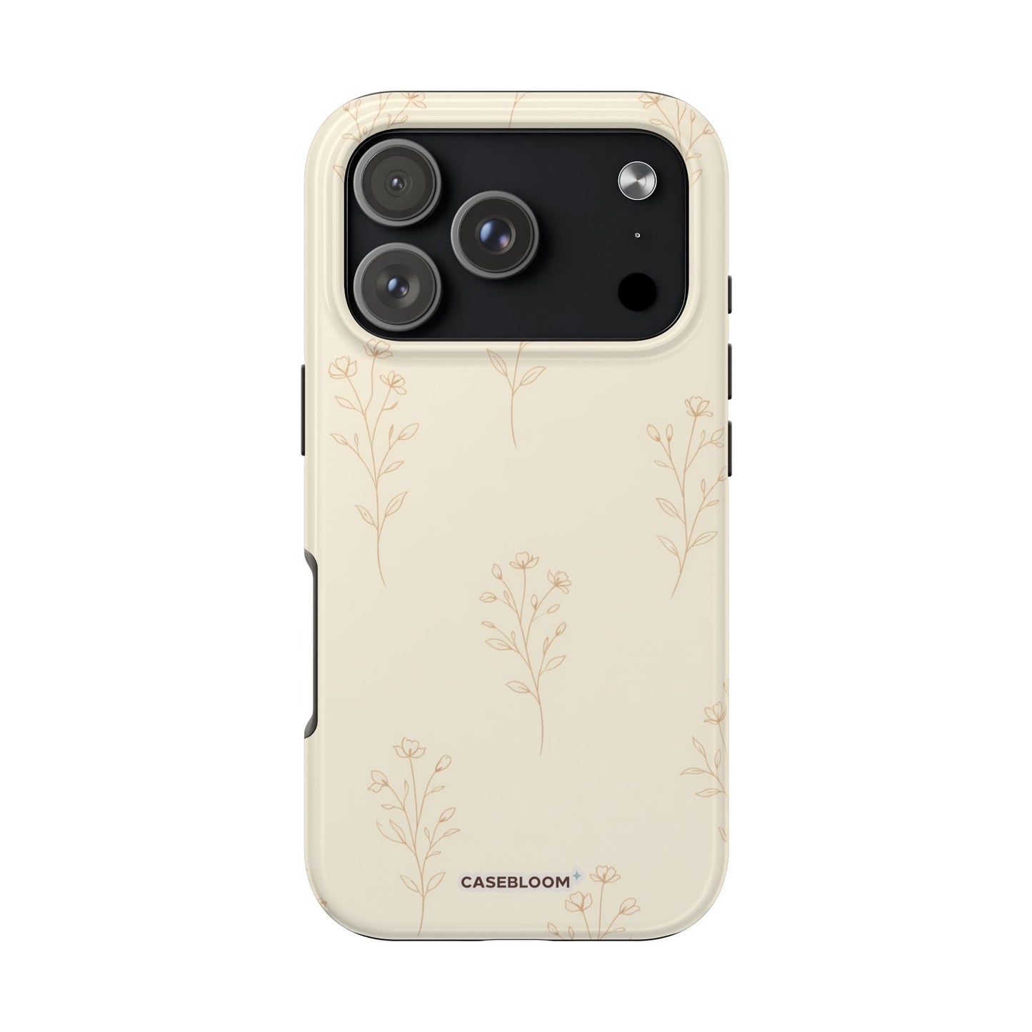 Vanilla Wildflower - iPhone Case