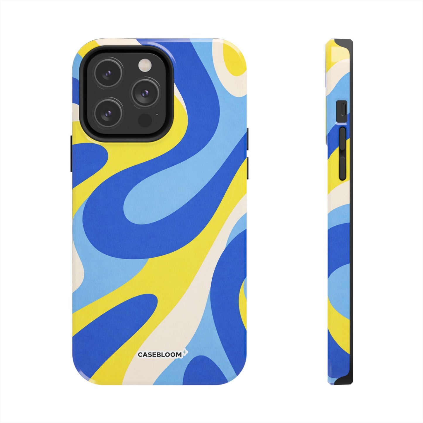 Cobalt Blue Lemon - iPhone Case