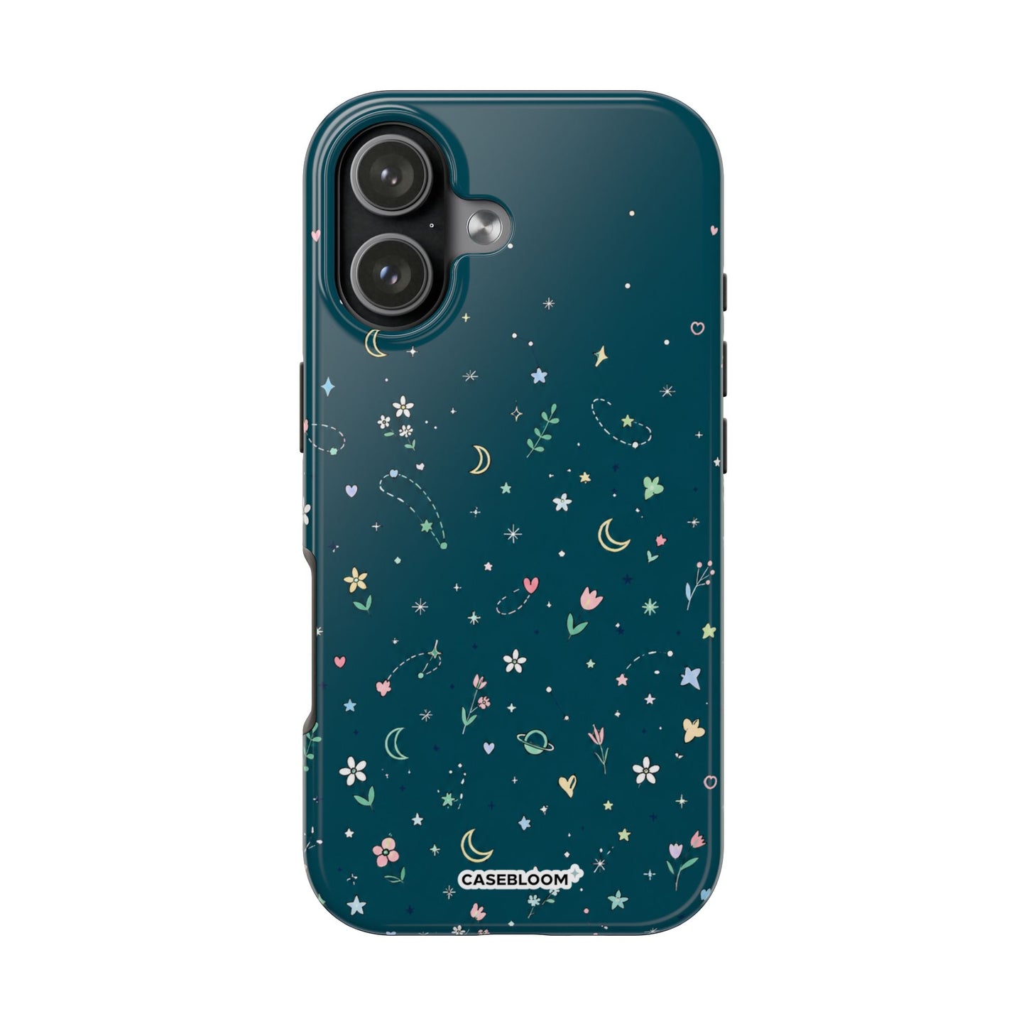 Midnight Flower Wish - iPhone Case