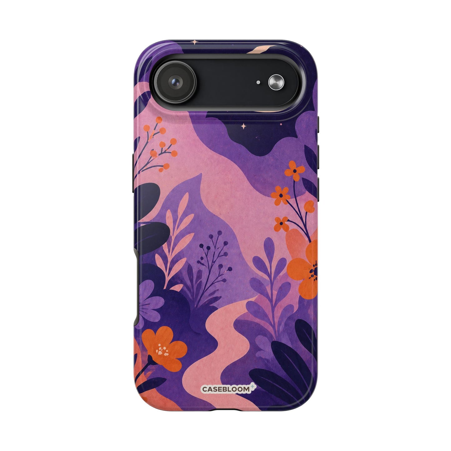 Violet Moon Garden - iPhone Case