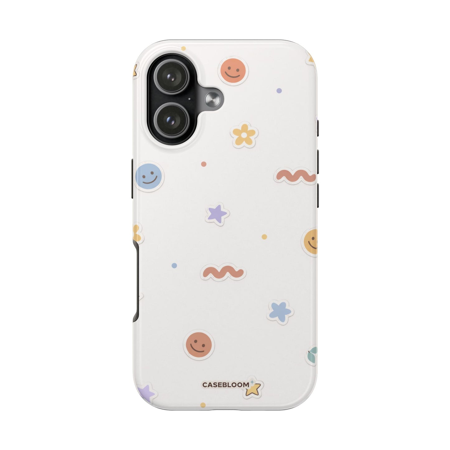 Pastel Sticker Smile - iPhone Case