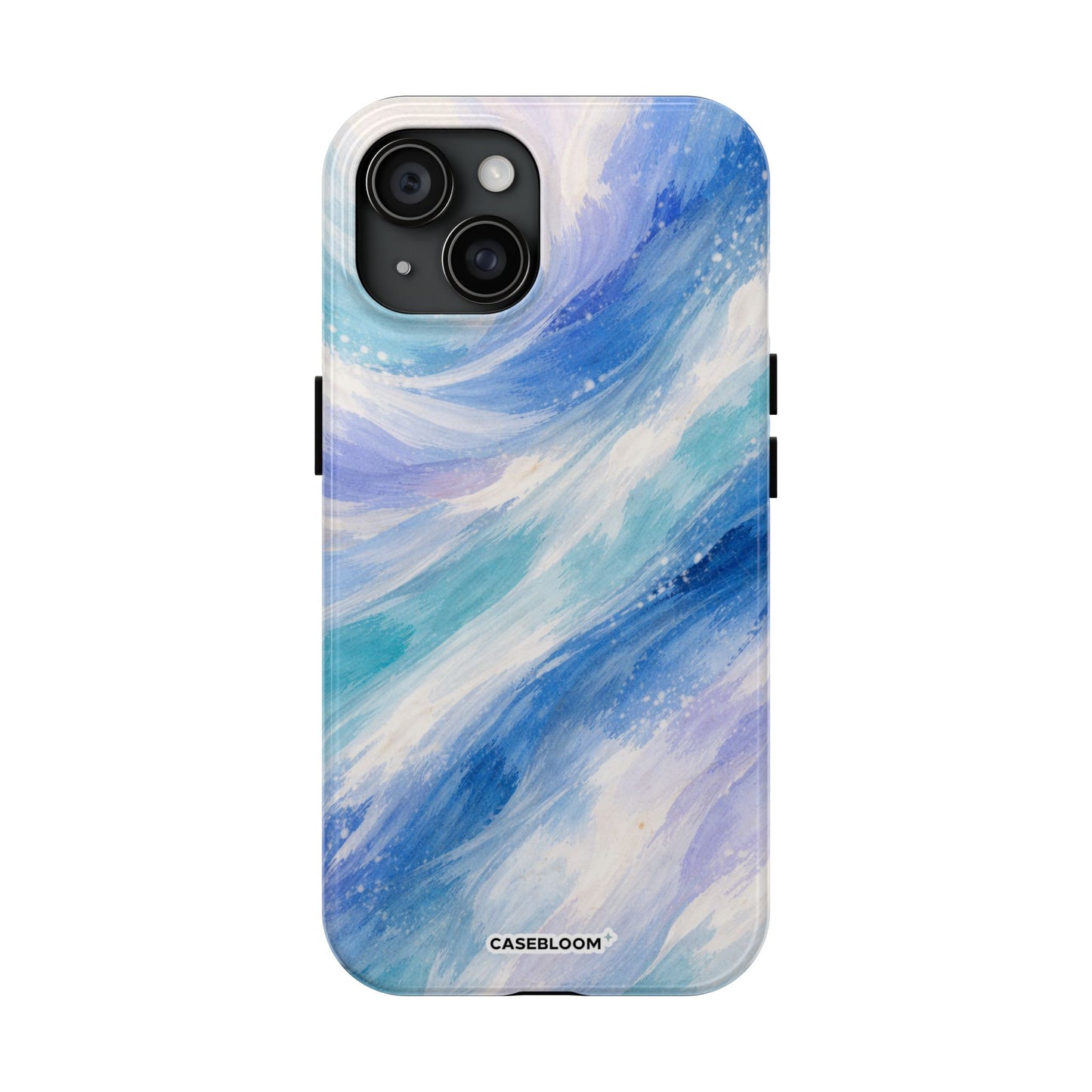 Azure Brushstroke - iPhone Case