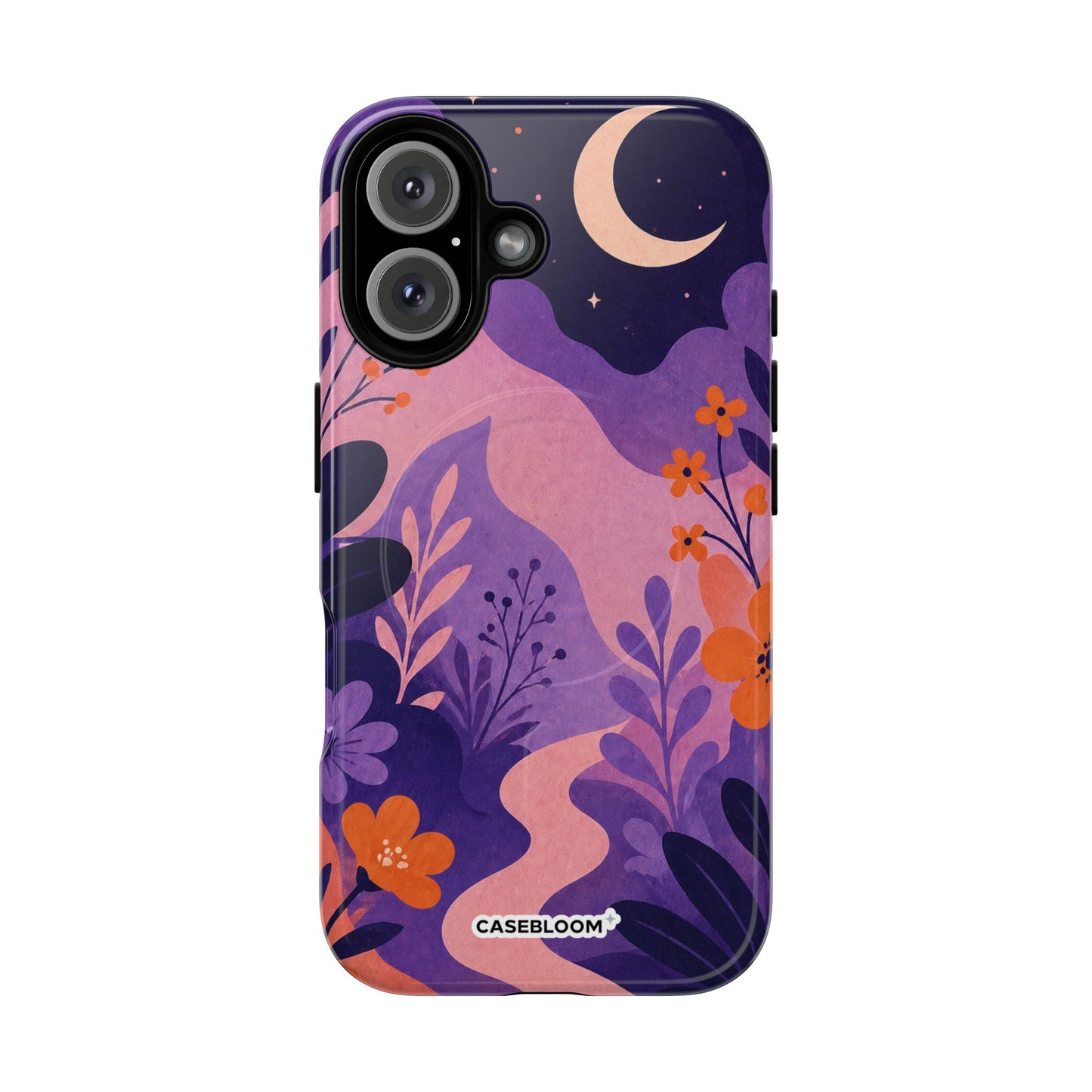 Violet Moon Garden - iPhone Case