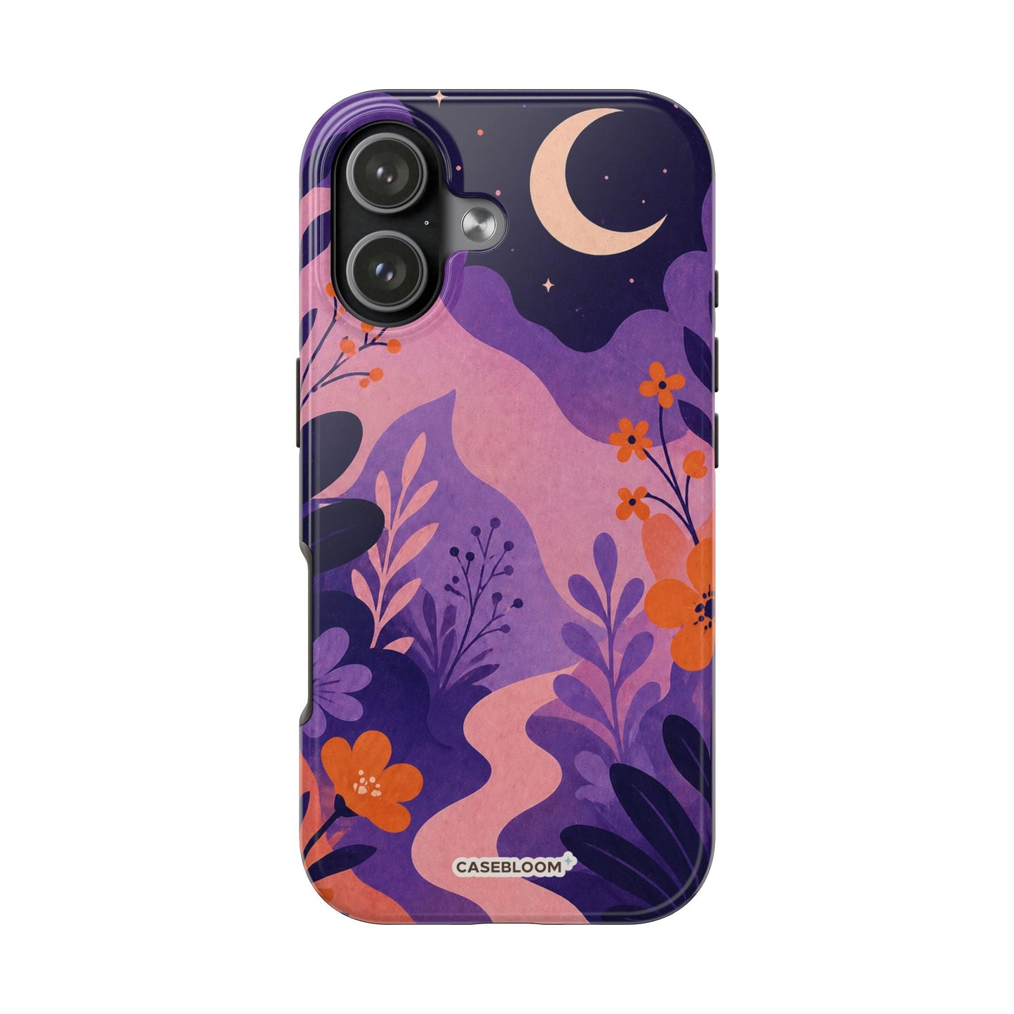 Violet Moon Garden - iPhone Case