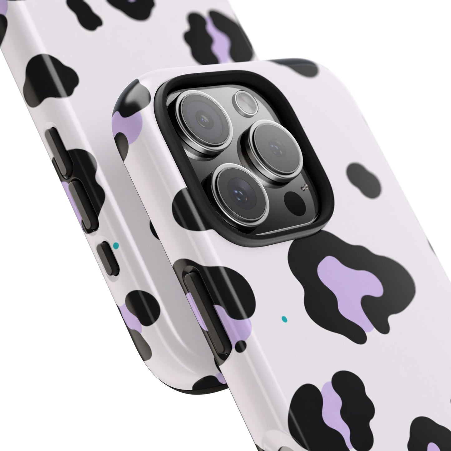 Lilac Leopard - iPhone Case