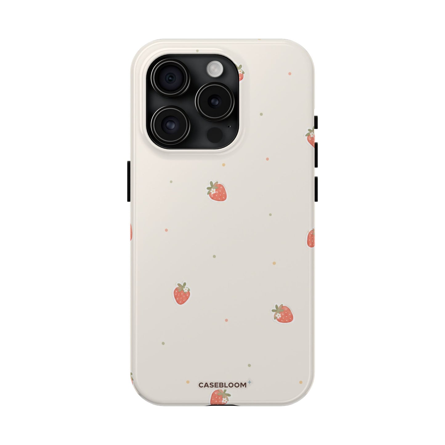 Soft Mini Strawberry - iPhone Case