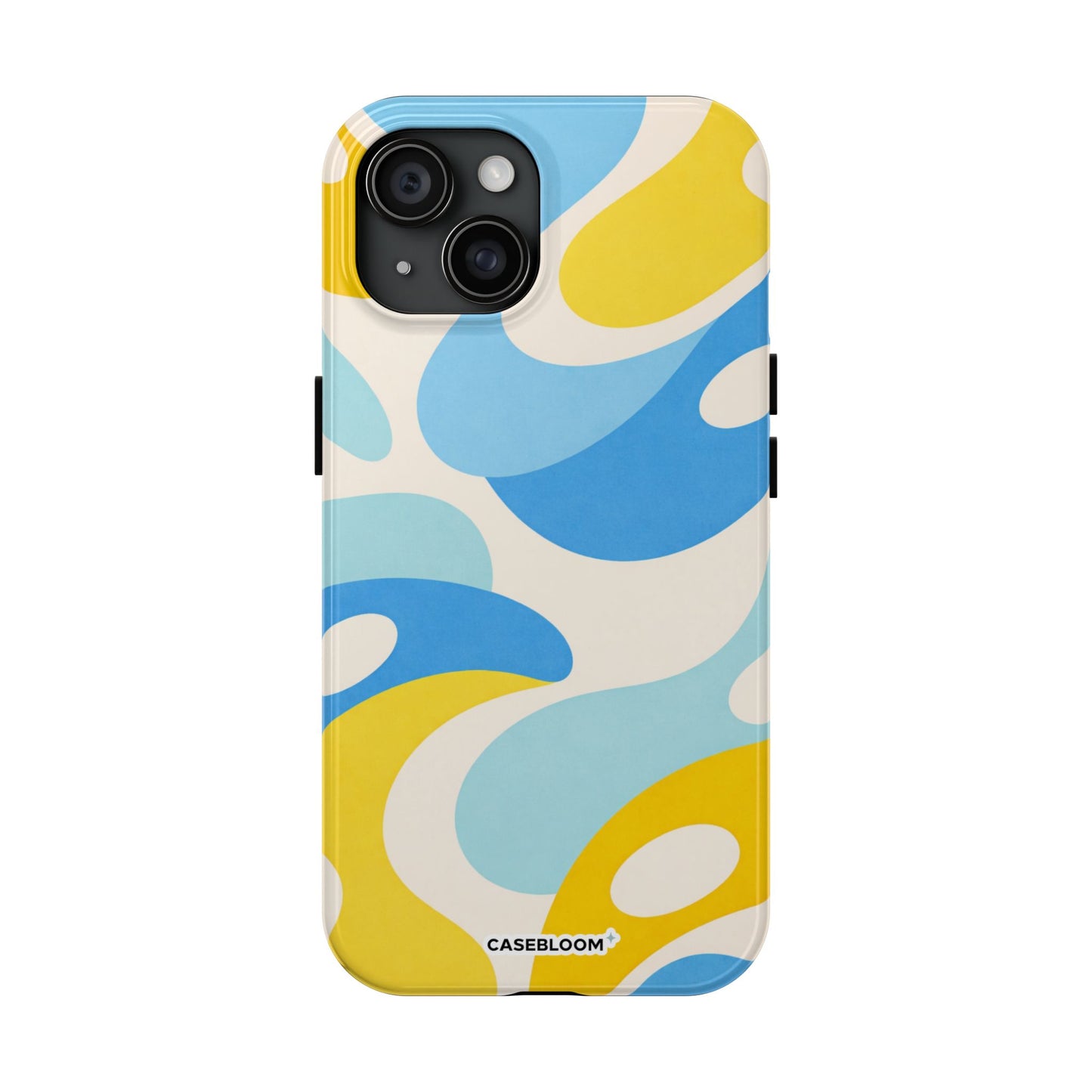 Blue Lemon Flow - iPhone Case