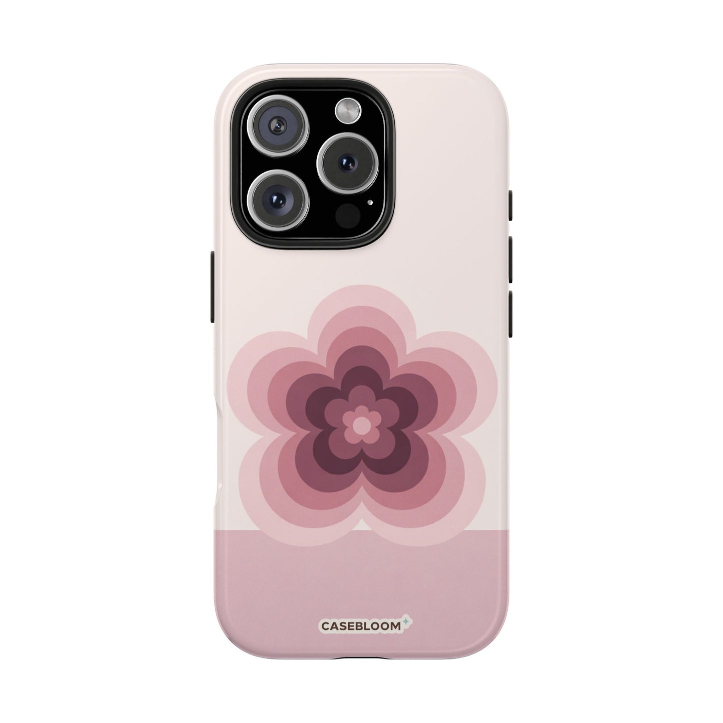 Rose Bloom Retro - iPhone Case