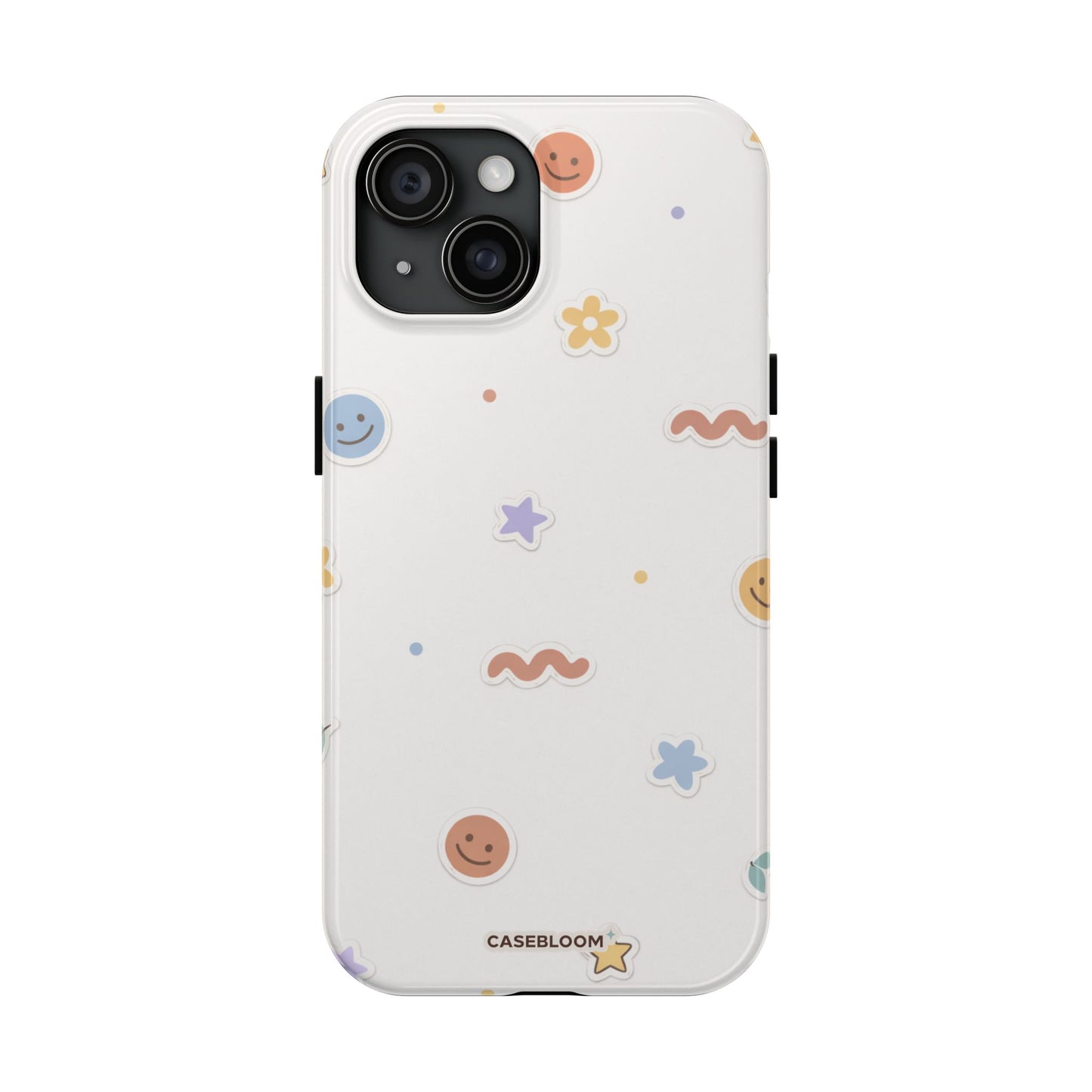 Pastel Sticker Smile - iPhone Case