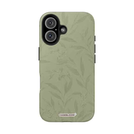 Olive Whisper - iPhone Case