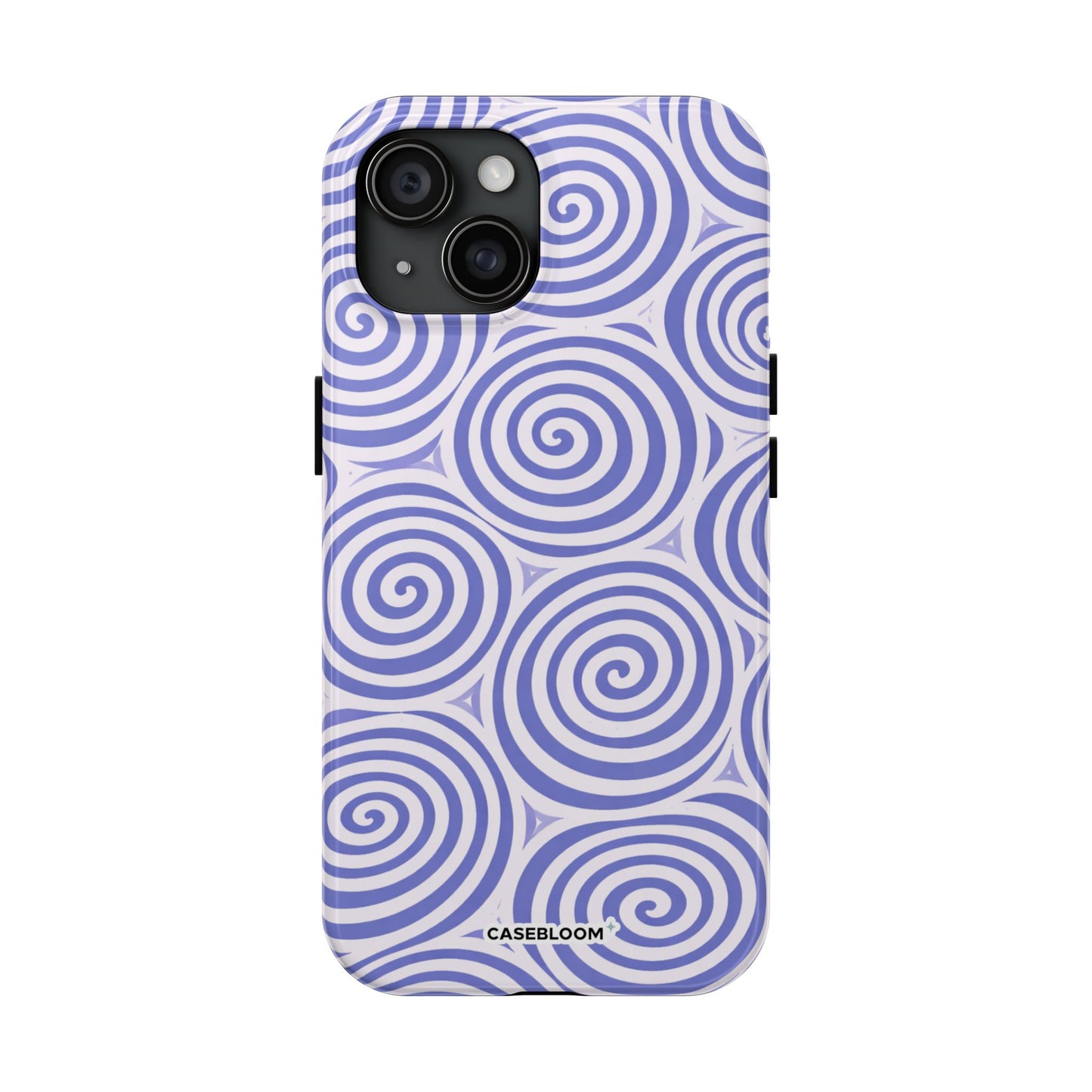 Lavender Spiral - iPhone Case