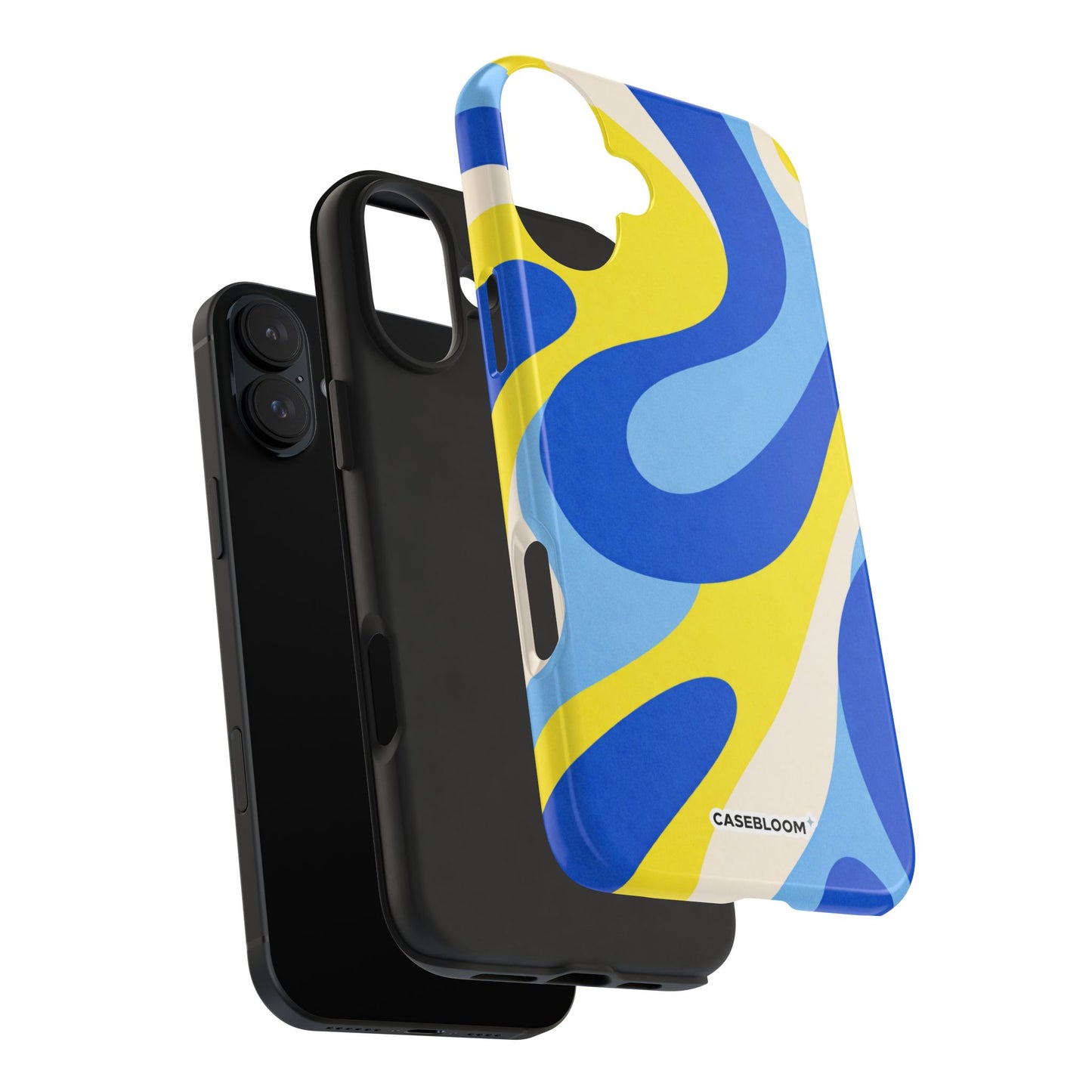Cobalt Blue Lemon - iPhone Case