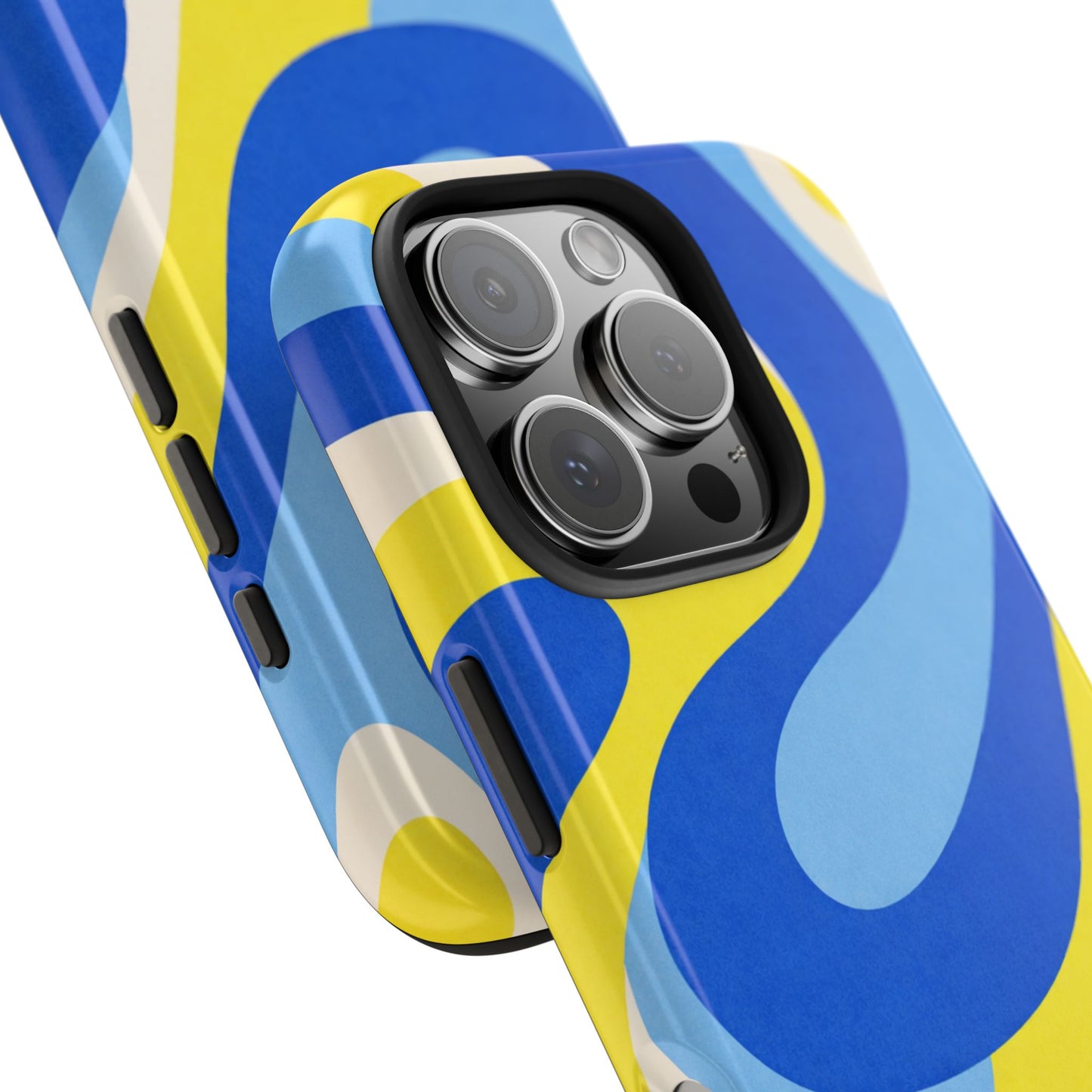 Cobalt Blue Lemon - iPhone Case