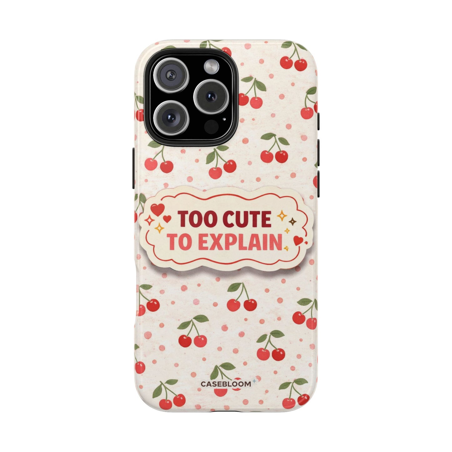 Cherry Darling - iPhone Case