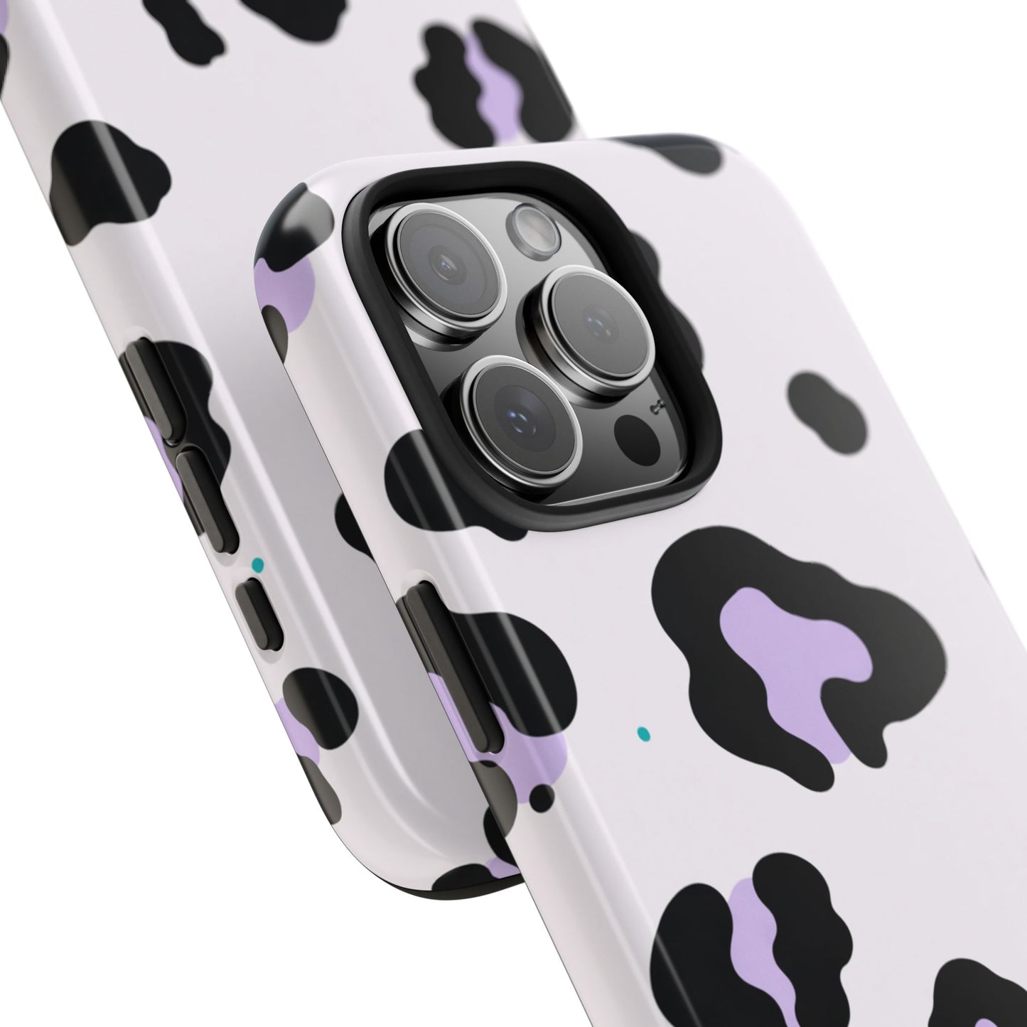 Lilac Leopard - iPhone Case