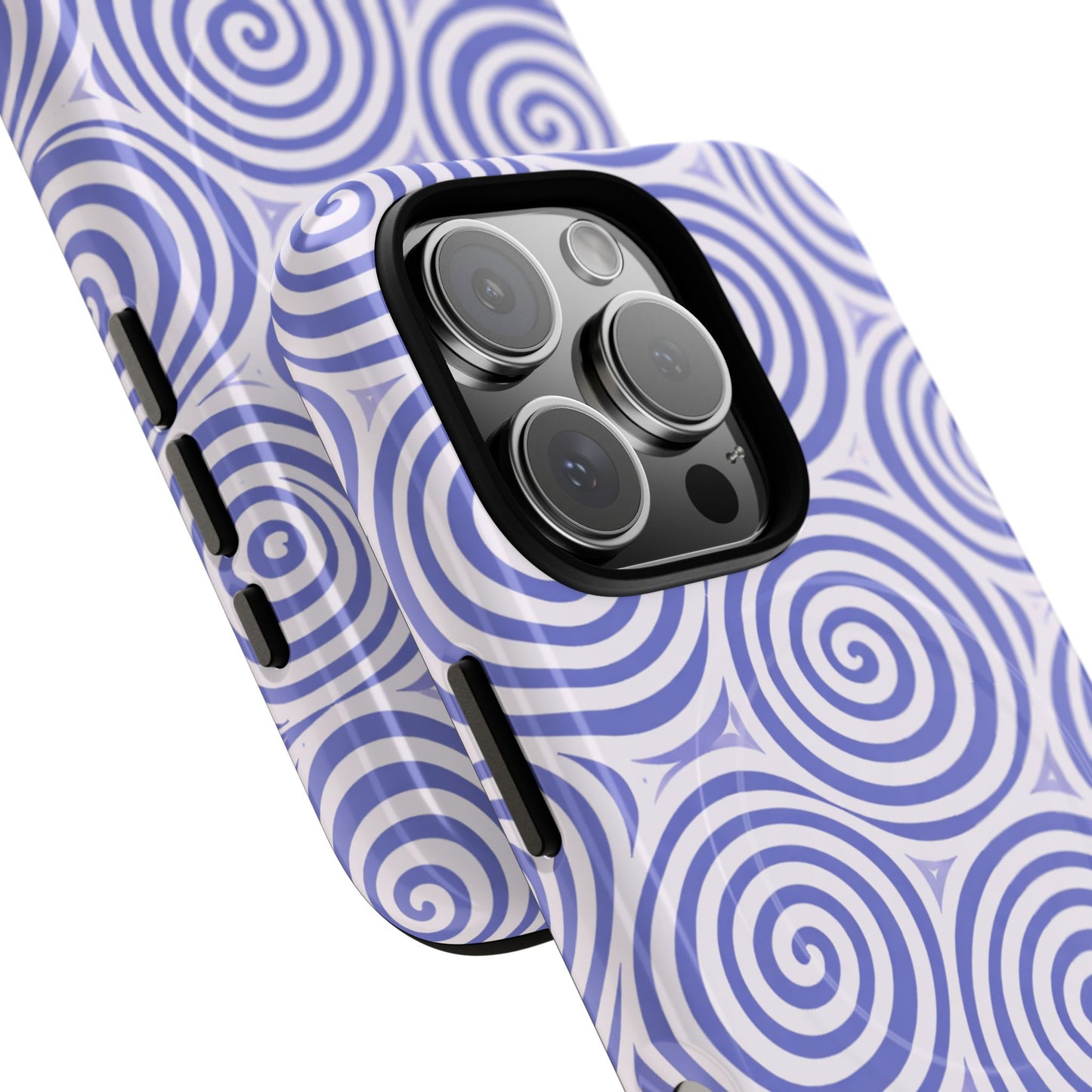 Lavender Spiral - iPhone Case