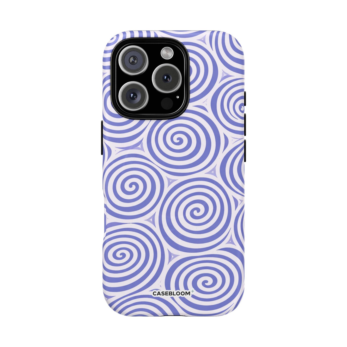 Lavender Spiral - iPhone Case