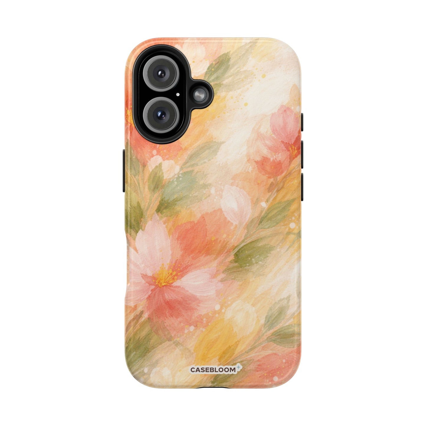 Peach Meadow Brushstroke - iPhone Case