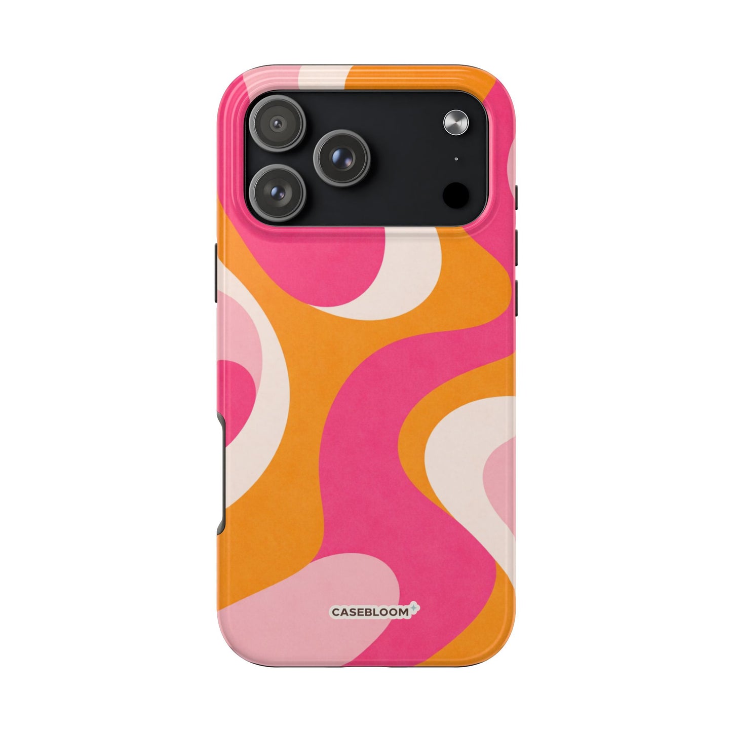 Pink Citrus Wave - iPhone Case