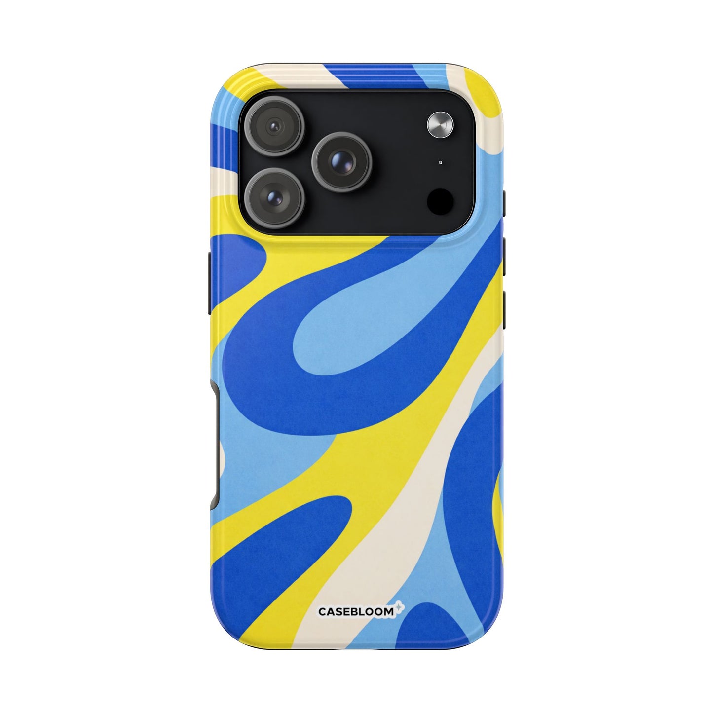 Cobalt Blue Lemon - iPhone Case
