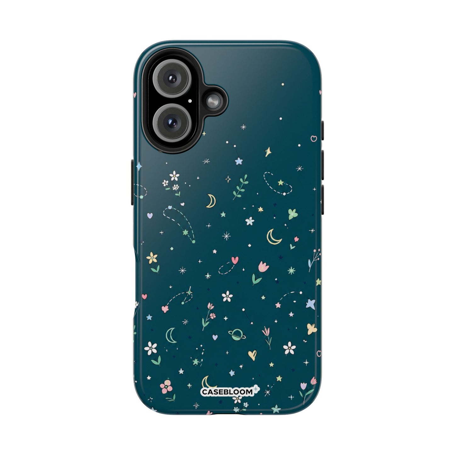 Midnight Flower Wish - iPhone Case